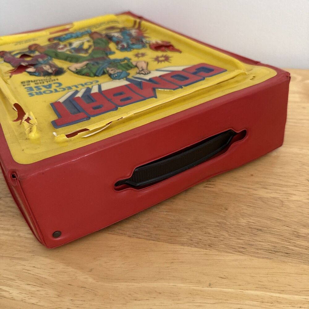 Vintage Tara Toys GI Joe Combat Collectors Case for Figures Read - Picture 3 of 14
